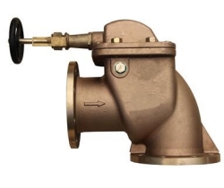 JIS Marine bronze angle storm valve