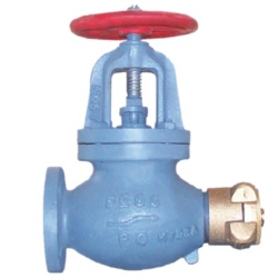 JIS F7333A Marine cast iron globe hose valve